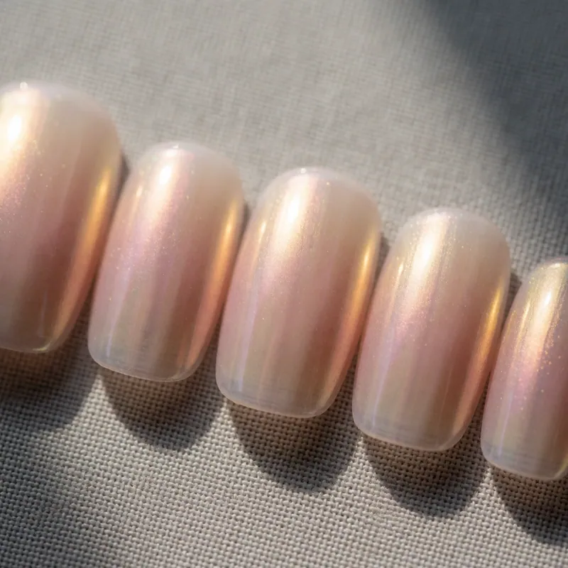 Glazed finish, painted on loose tips